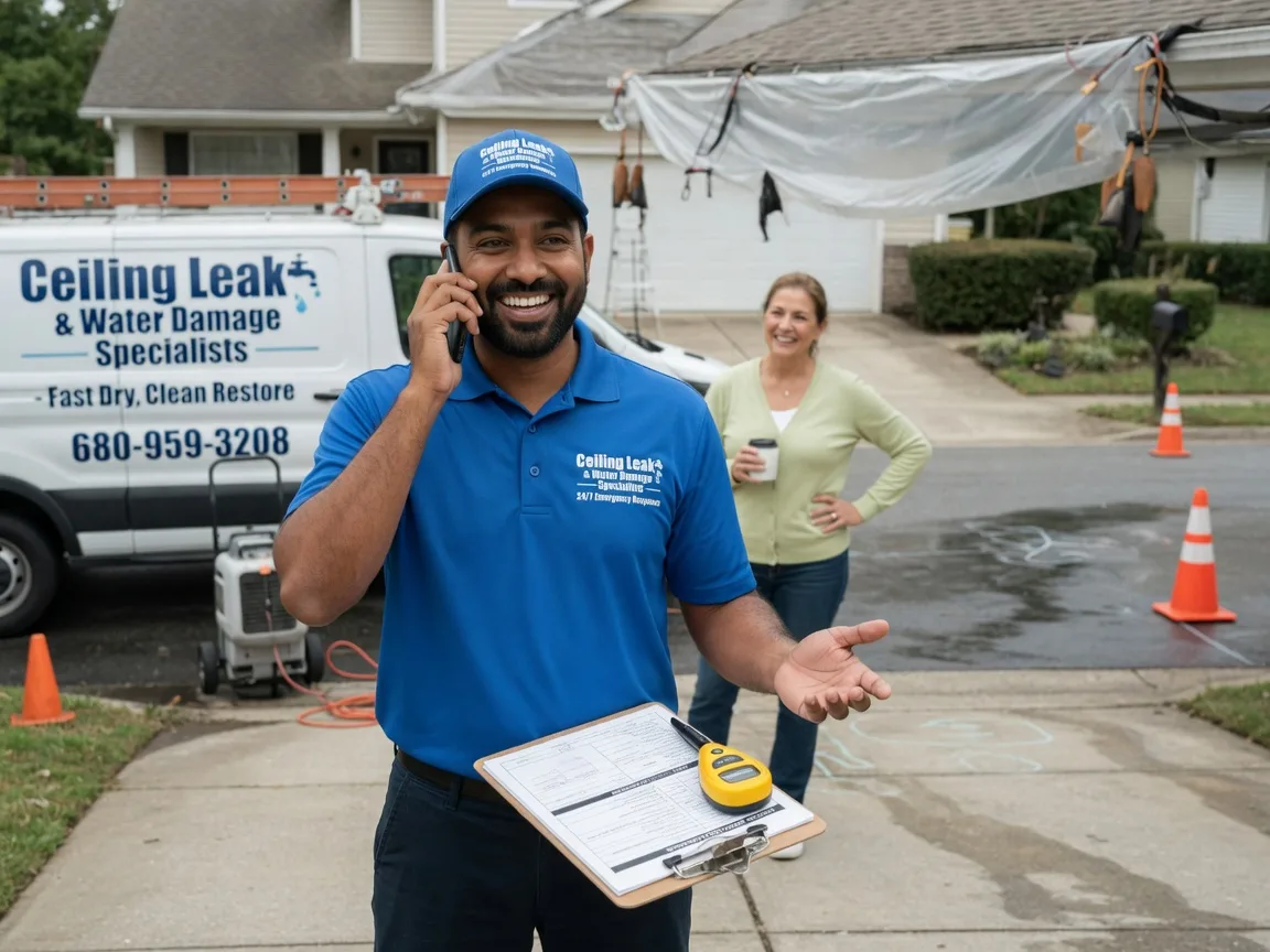 Ceiling Leak Cleanup Woody, CA FAQs